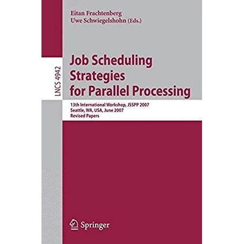 Job Scheduling Strategies For Parallel Processing    Format Broch 
