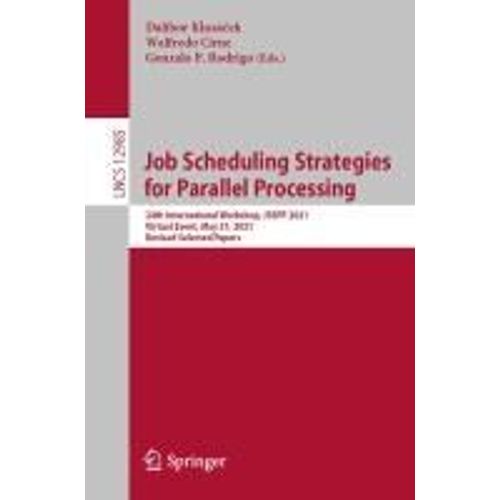 Job Scheduling Strategies For Parallel Processing    Format Broch 