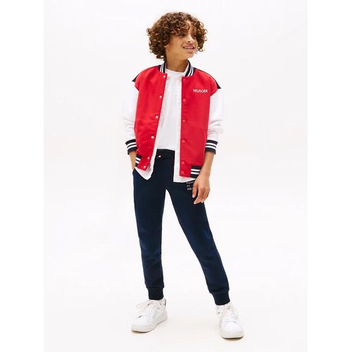 Jogging  Chevilles Resserres Et Logo Tommy Flag Hilfiger Sweatpant/Dark Blue - 104 Cm