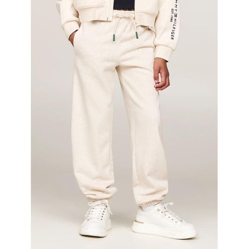 Jogging  Logo Universitaire En Demi-Cercle Tommy Foil Sweatpant/Heathered Oat - 86