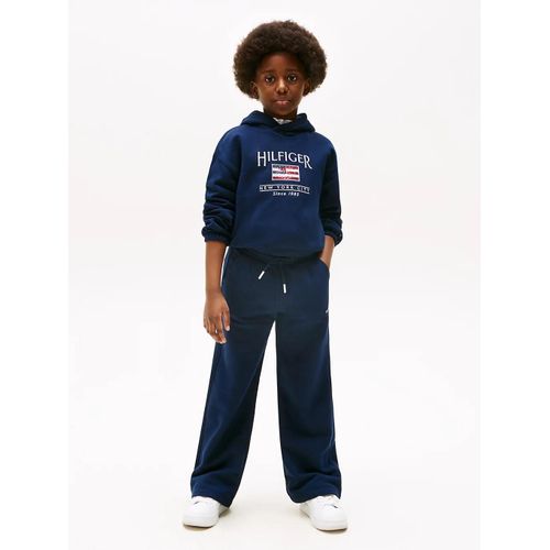 Jogging Ample  Logo Brod Hilfiger Flag Wide Sweatpants/Dark Blue - 74