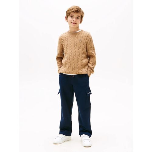 Jogging Cargo Hilfiger Monotype U Monotype Sweatpants/Dark Blue - 98 Cm