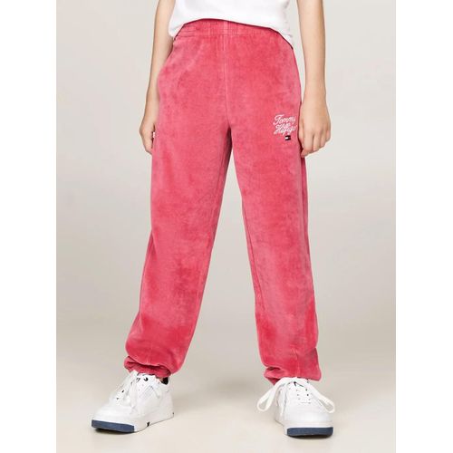 Jogging En Velours  Chevilles Resserres Th Script Velour Pant/Heritage Pink - 80