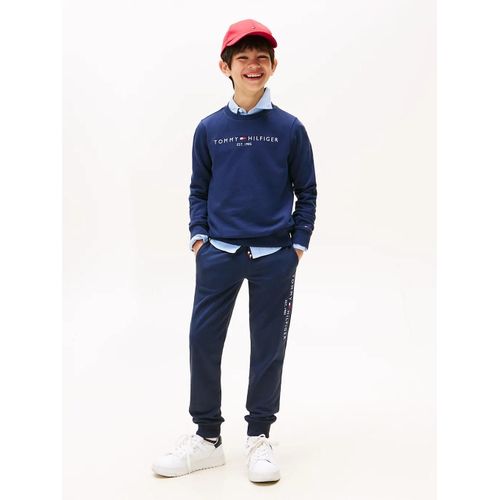 Jogging Essential En Pur Coton  Logo Essential Sweatpants/Twilight Navy - 140 Cm