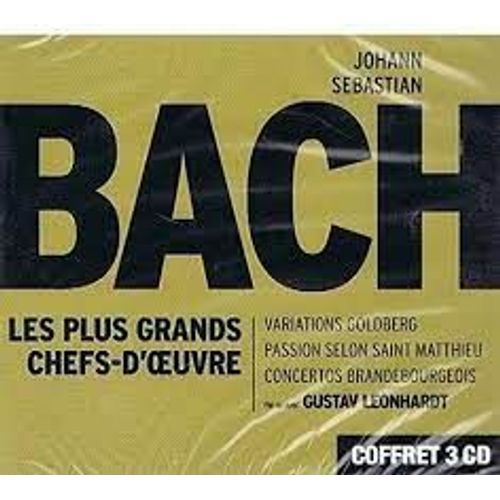 Johann Sebastian Bach Concertos Brandebourgeois N4 5 6 Passion Selon Saint Matthieu Bwv 244 Extraits Variations Goldberg Bwv 988 Par La Petite Bande Collegium Aureum Dir Gustav Leonhardt Clavecin - Johann Sebastian Bach Concertos Brandebourgeois N4 Bwv 1049 5 Bwv 1050 6 Bwv 1051 Passion Selon Saint Matthieu Bwv 244 Extraits Variations Goldberg Bwv 988 Par Collegium Aureum Dir Franzjosef Maier