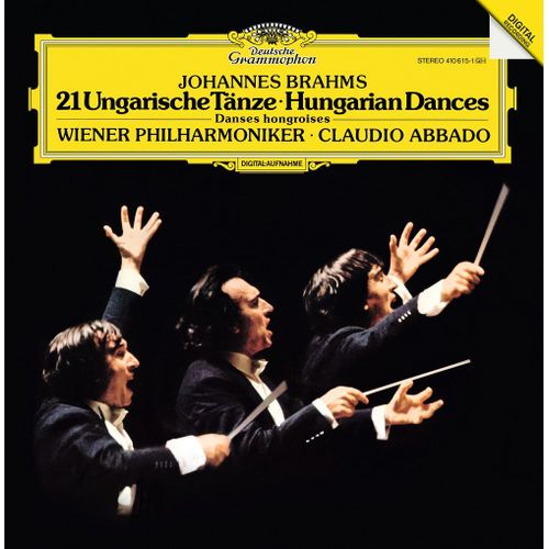 Johannes Brahms (1833-1897) : 21 Danses Hongroises Orchestres (Brahms Ant Dvorak Andreas Hallen Hans Gal Albert Parlow) Par Wiener Philharmoniker Orchestre Philharmonique De Vienne Dir Claudio Abbado - Johannes Brahms (1833-1897) : 21 Danses Hongroises Orchestres Brahms Anton Dvorak Andreas Hallen Hans Gal Albert Parlow Par Wiener Philharmoniker Orchestre Philharmonique De Vienne Dir Claudio Abbado
