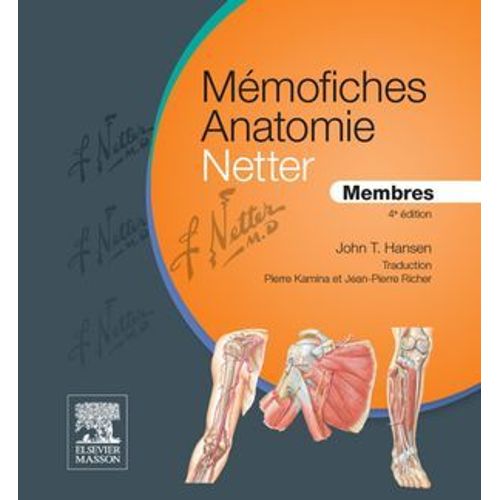 Mmofiches Anatomie Netter - Membres  