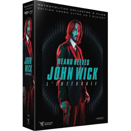 John Wick - Les 4 Chapitres - dition Collector - 4k Ultra Hd + Blu-Ray de Chad Stahelski