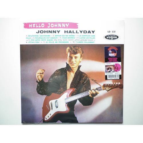 Johnny Hallyday 33tours Vinyle Hello Johnny Rsd 2019 Limite 1000 Copies - Johnny Hallyday
