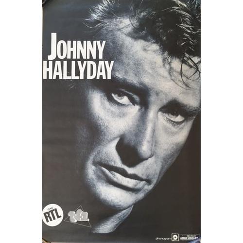 Johnny Hallyday - Affiche Musique / Concert / Poster