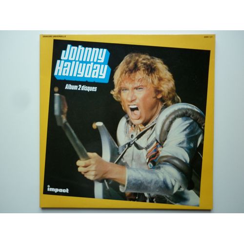 Johnny Hallyday Double 33tours Vinyle Album 2 Disques Impact Gabrielle - 