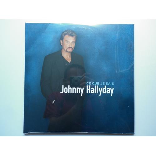 Johnny Hallyday Double 33tours Vinyle Ce Que Je Sais - Johnny Hallyday