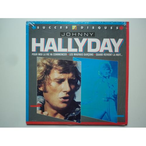 Johnny Hallyday Double Album 33tours Vinyles Succs 2 Disques Mint - 