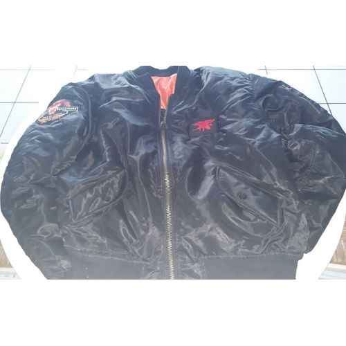 Johnny Hallyday Tour 66 Tres Rare Blouson Bombers Stade De France 2009 Taille M