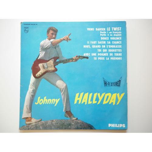 Johnny Hallyday Vinyle Cm Viens Danser Le Twist Hi Fi St R O Sans Feuillage Original Rakuten