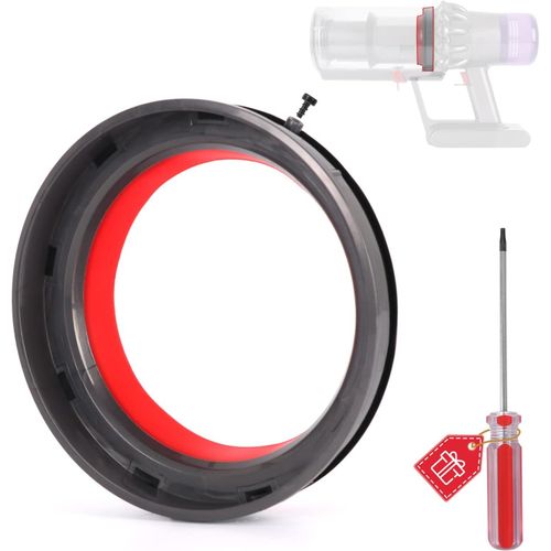 Joint d'tanchit pour Dyson V11 V15, Bague d'tanchit fixe de rechange pour aspirateur Dyson V11 V15 SV14 SV15 SV22, Anneau d'tanchit Fixe de Rechange pour Dyson V11 V15 Un tournevis rouge ou bleu est offert en cadeau 
