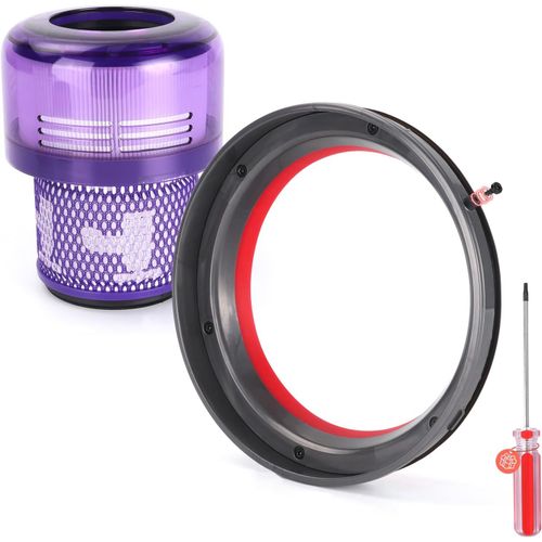 Joint D'tanchit Suprieur De Rechange Et Filtre Hapa Pour Dyson V11 Outsize Aspirateur, Pour Outsize V11/Gen 5/Plus/Absolute, Pices De Rechange Pour Bac  Poussire[Remplace2556]