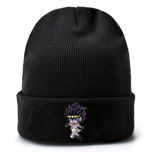 Jojo's Bizarre Adventure Anime Chapeau En Peluche Cratif Priphrique Pour Hommes Et Femmes En Plein Air Dcontract Automne Et Hiver Chapeau Tricot Chaud Jojo's Bizarre Adventure-Jj8045