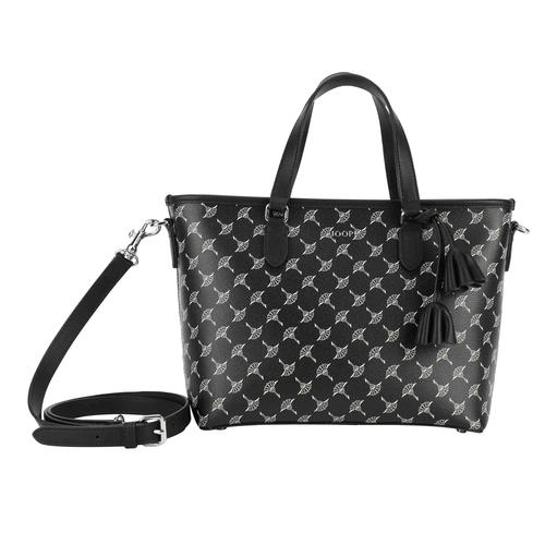 Joop! Sac  Main Pour Femme - Cortina 1.0 Ketty Handbag Shz, Cornflower, Pendentif, Logo,  Motifs Noir
