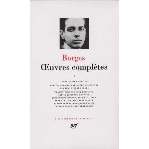 Oeuvres Compltes - Tome 1   de Borges Jorge Luis  Format Cuir 