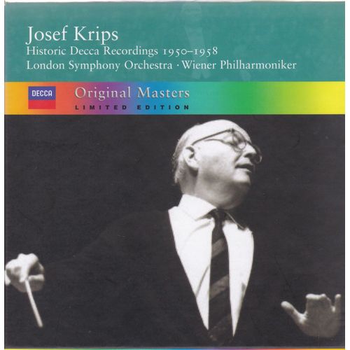 Josef Krips Historic Decca Recordings 1950 - 1958 London Symphony Orchestra Wiener Philharmoniker Original Masters Mozart Brahms Beethoven Schubert Schumann