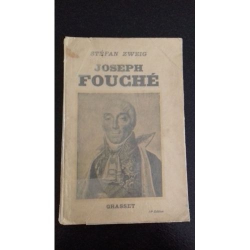 Joseph Fouch   de Stefan Zweig  Format Broch 