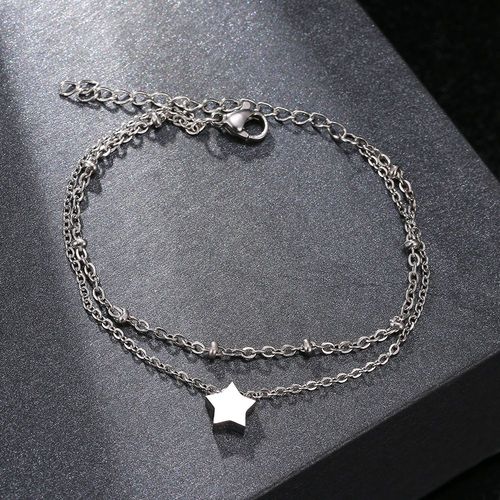 Jostar-Bracelets Multicouches En Acier Inoxydable Pour Femme, Perle, Pendentif, Document En Or, Breloque  La Mode, Bijoux, Cadeaux De Fte