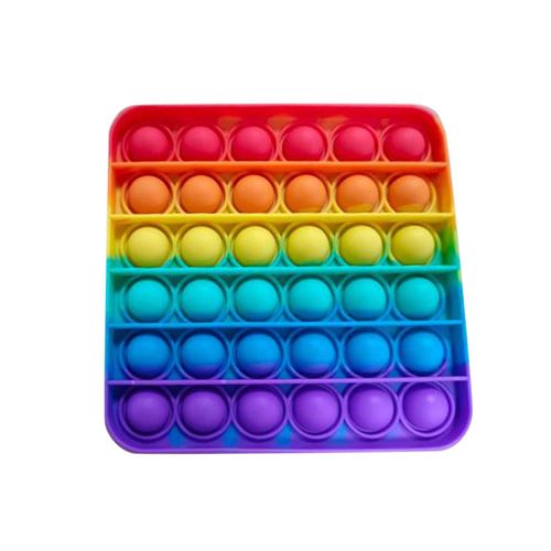 Jouet Anti-Stress Sensoriel Pour Enfant Avec Autisme Systme Push Pop, Bubble Fidget, Pour Besoins Spciaux, En Forme D'Ours, Ananas, Arc-En-Ciel