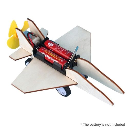 Jouet Bricolage Exprimentation Scientifique Pour Enfants, Modle D'Avion lectrique  Assembler Soi-Mme, Cratif
