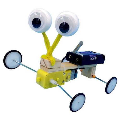 Jouet D'assemblage De Blocs De Construction En Bois, Nouvelle Mode Bricolage Pour Les tudiants Technologie Gizmo Exprience Scientifique Modle De Reptile Robot  Assembler, 1 Pice