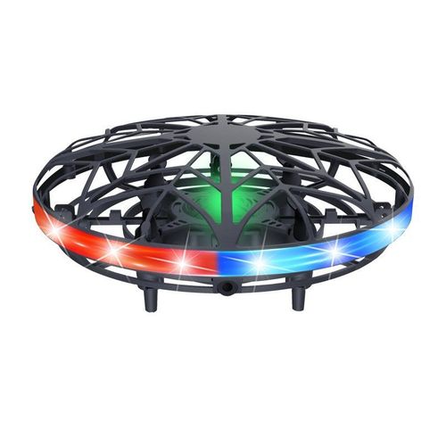 Jouet D'avion Volant Interactive Pour Enfants Avec Lampe Multicolore Sense Ufo Et Spinette De Finition De Jeu