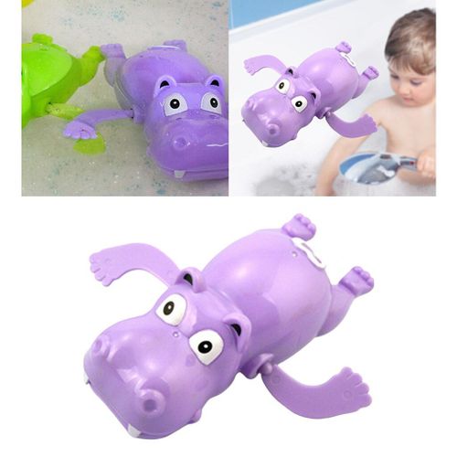 Jouet De Bain Pour Bb, Classique, Amusant, Hippopotame, Jeu De Natation Dans L'Eau, Cadeau De Fte