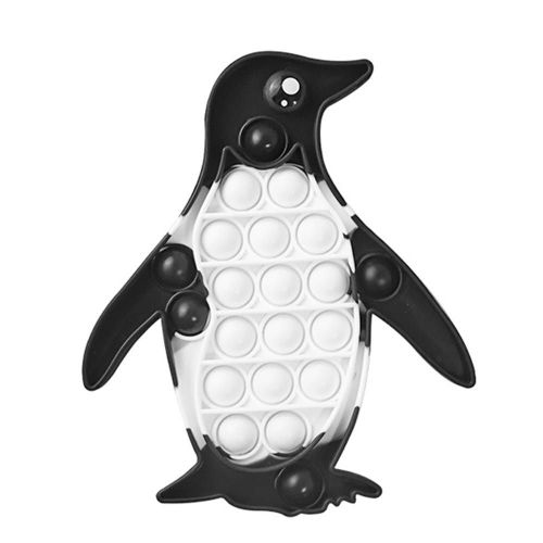 Jouet De Dcompression En Silicone Pour Adultes Et Enfants, Pingouin, Push Bubble, Relaxant, Anti-Stress, Compression Sensorielle, Cadeaux D'Art, 2/4 Pices