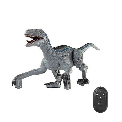 Jouet De Dinosaure Tlcommand, Robot De Marche, Simulation De Son Rugissant, Vlociraptor Rc lectronique