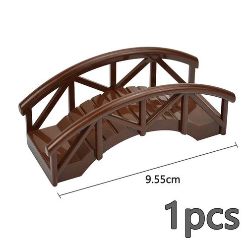 Jouet De Ferme En Brique De Grande Taille Pour Enfants,Fleur,Fort,Accessoire,Arbre,Cuir Chevelu,Fruit,Parure,Vue Sur La Rue,Compatible Avec Les Grandes Nuits De Construction - Type Bridge