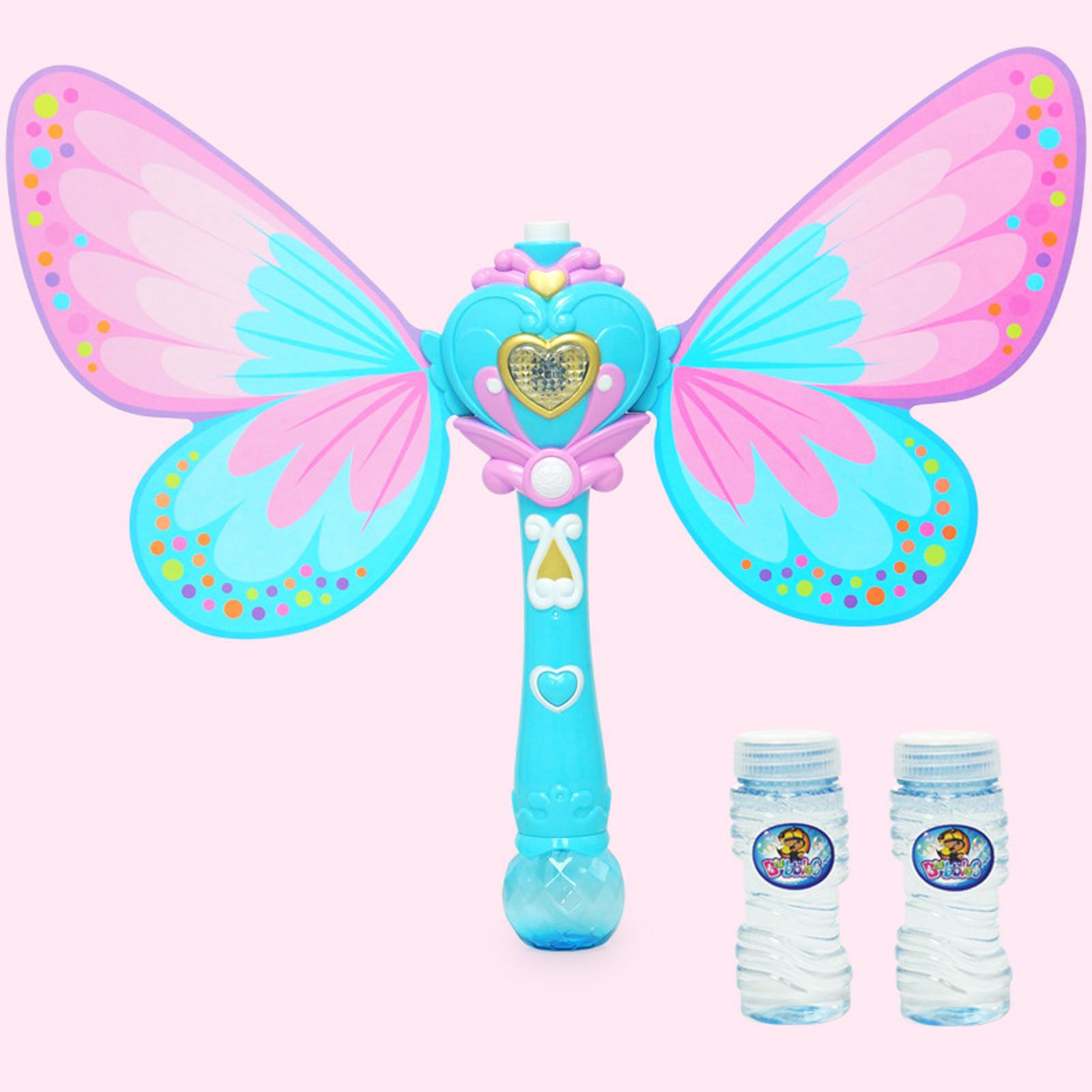 Jouet De Fete Mariage D Anniversaire Machine A Bulles Automatique Papillon Pour Enfants 100ml Bleu Rakuten