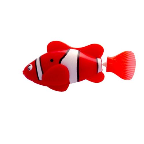 Jouet De Poisson Robot De Natation Coule Led Pour Chat,Poisson lectrique Plonger Oyant,Jouets Pour Animaux De Compagnie - Type Bisque #A