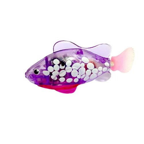 Jouet De Poisson Robot De Natation Coule Led Pour Chat,Poisson lectrique Plonger Oyant,Jouets Pour Animaux De Compagnie - Type Bleu #A