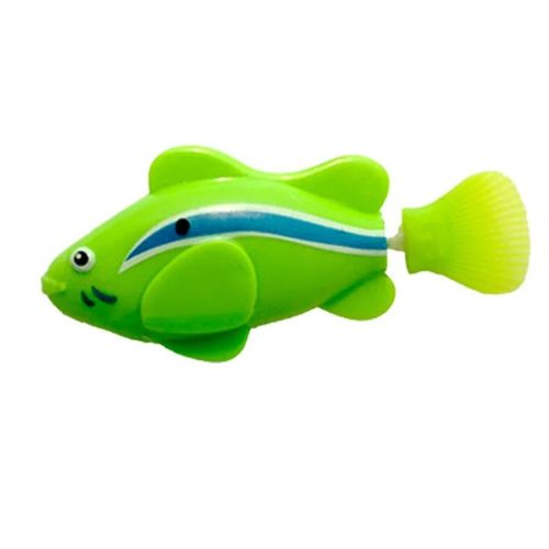 Jouet De Poisson Robot De Natation Coule Led Pour Chat,Poisson lectrique Plonger Oyant,Jouets Pour Animaux De Compagnie - Type Gris #A