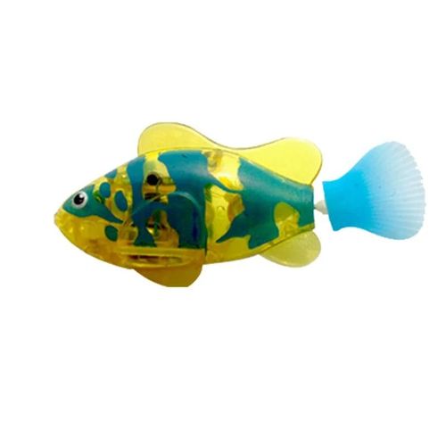 Jouet De Poisson Robot De Natation Coule Led Pour Chat,Poisson lectrique Plonger Oyant,Jouets Pour Animaux De Compagnie - Type Violet #A