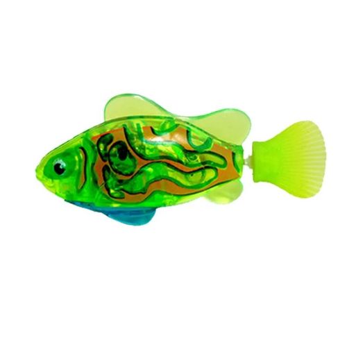 Jouet De Poisson Robot De Natation Coule Led Pour Chat,Poisson lectrique Plonger Oyant,Jouets Pour Animaux De Compagnie - Type White