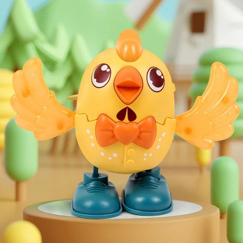 Jouet De Poulet Dessin Anim Forme Sonore Musicale Abs Bb Jouet De Poulet lectrique Pour Le Dveloppement Prcoce
