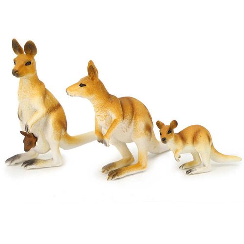 Jouet De Simulation D'animaux, Modle De Vache, Kangourou, Koala, Jouet D'apprentissage Pour Enfants, Collection