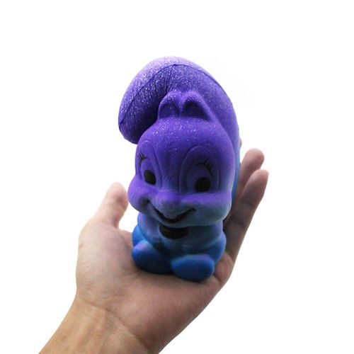 Jouet De Simulation D'cureuil  Monte Lente Pour Enfants, Anti-Stress,  Compression Douce, Cadeau De Nol