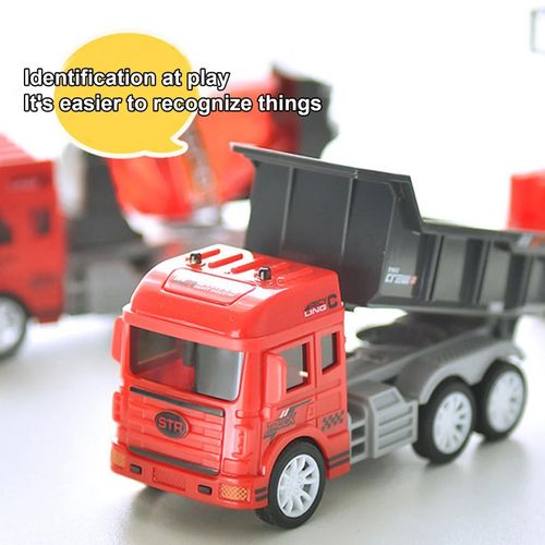 Jouet De Voiture Rglable Inertie 1/22 chelle Construction Chargement Camion  Benne Basculante Camion De Pompier Jouet Pour Children_Red Style Alatoire