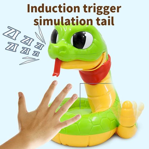 Jouet lectrique De Dcompression, Jeu Interactif De Fte  Serpent  Sonnette, Nouveaut, Dlicat Et Effrayant, Multijoueur