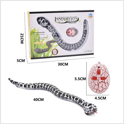 Jouet lectrique De Simulation D'Animaux, Serpent  Sonnette, Tlcommande  Infrarouge, Faux Serpent, Cadeau D'Anniversaire Pour Enfants