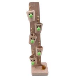 Jouet En Bois Toboggan Pot De Fleurs Magie Bonhomme Cadeau Jeux Adresse 100 Bois Naturel Bille Jouet Educatif Enfant Bebe Rakuten