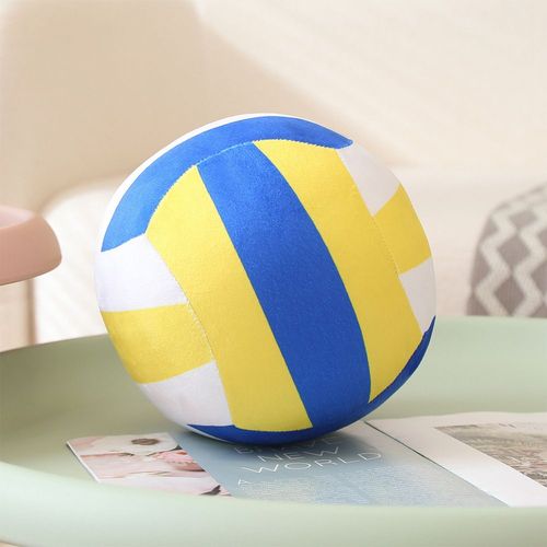 Jouet En Peluche De Football Avec Impression De Tatouage Artificielle Pour Enfants Garons Et Filles En Bleu Et Rose Grand Format (Diamtre 22cm) Scurit Et Cadeau Idal