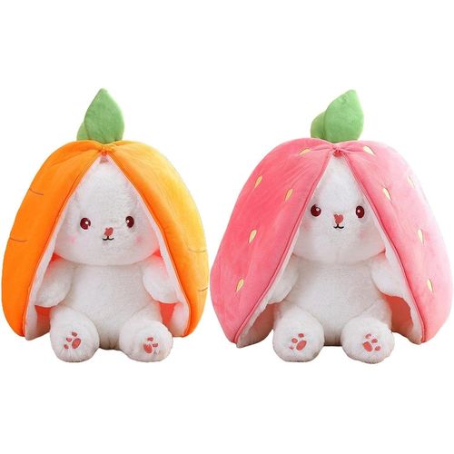 Jouet En Peluche Lapin Cache-Cache - Lapins Cachs Dans La Poupe De Carotte Jouet De Lapin De Pques